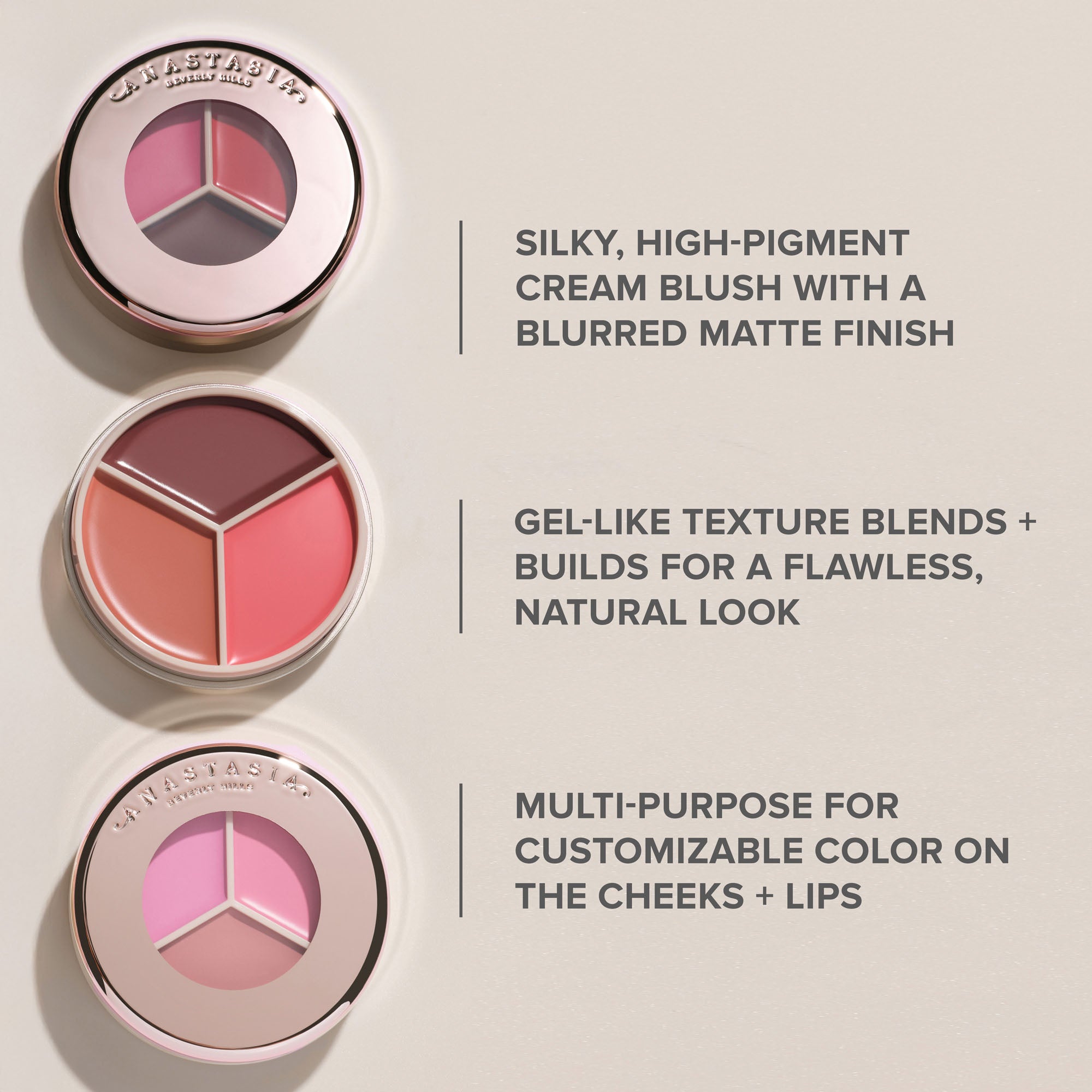 Magic Touch Blush Trio - Anastasia